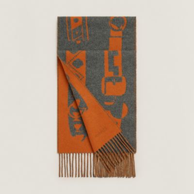カシミヤマフラー 《レクトヴェルソ》 | Hermès - エルメス-公式サイト